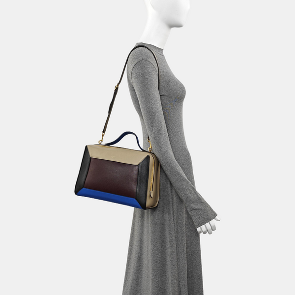 Calfskin Shoulder Bag Red