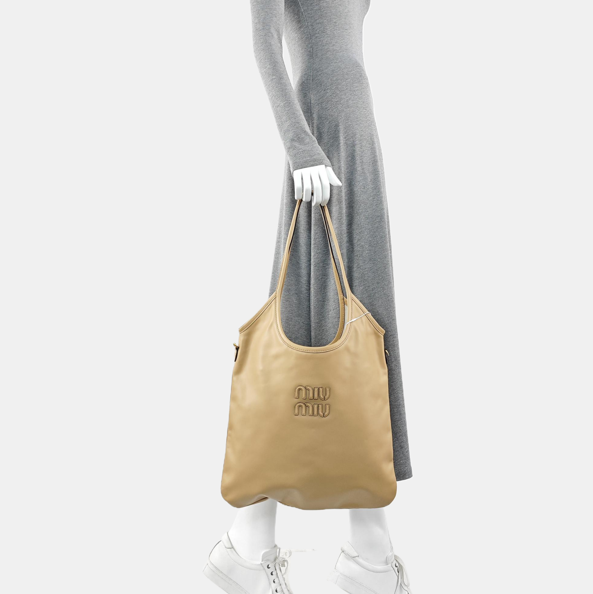 IVY Calfskin Beige