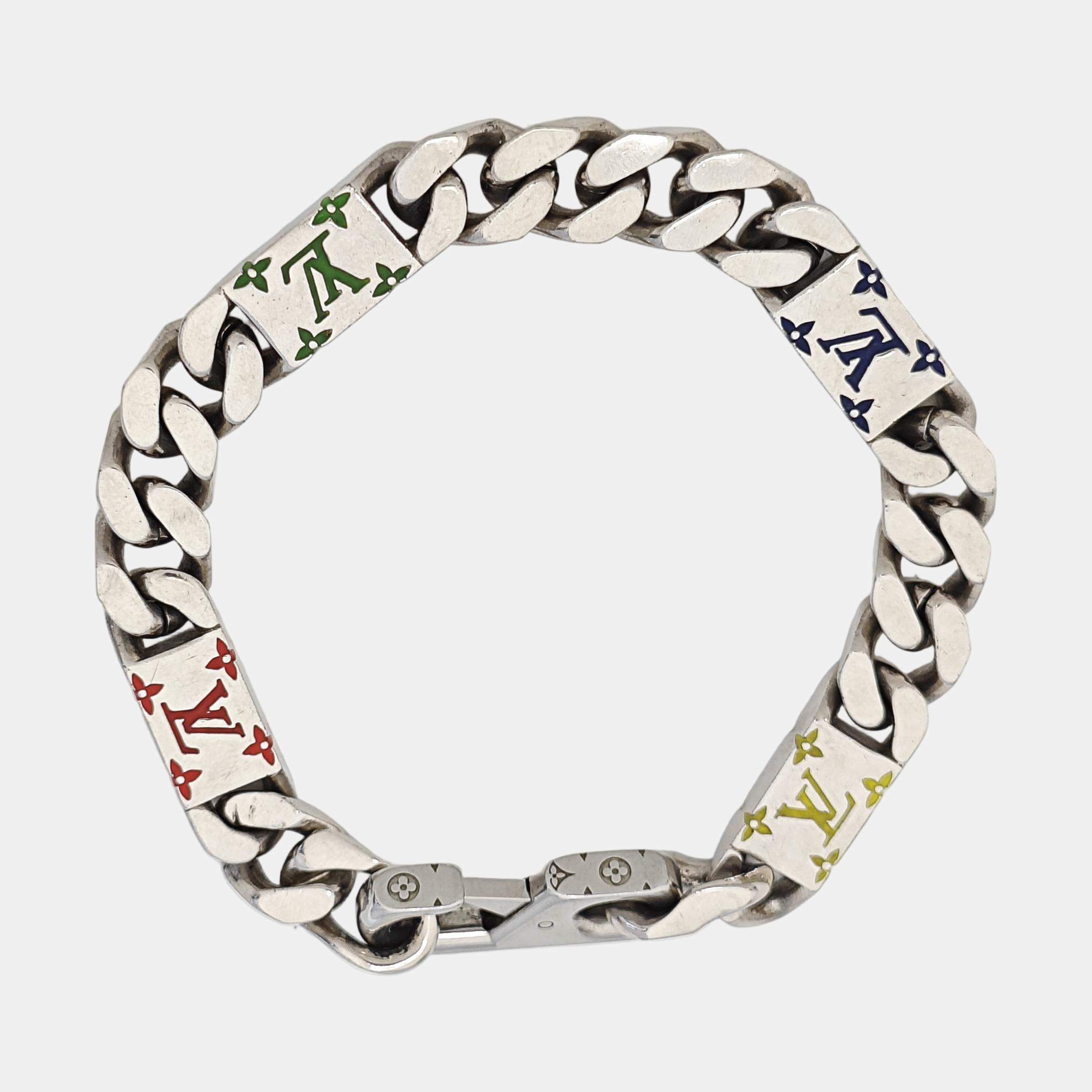 LV CHAIN LINKS Metal Silver Bracelet