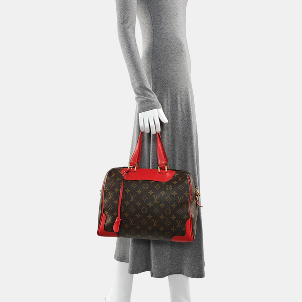 RETIRO NM Monogram Coated Canvas Brown