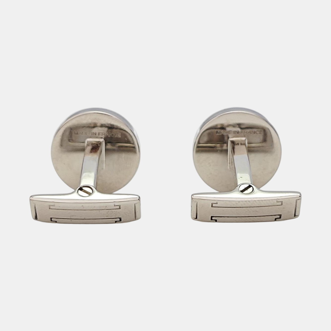 Metal Cufflink Silver