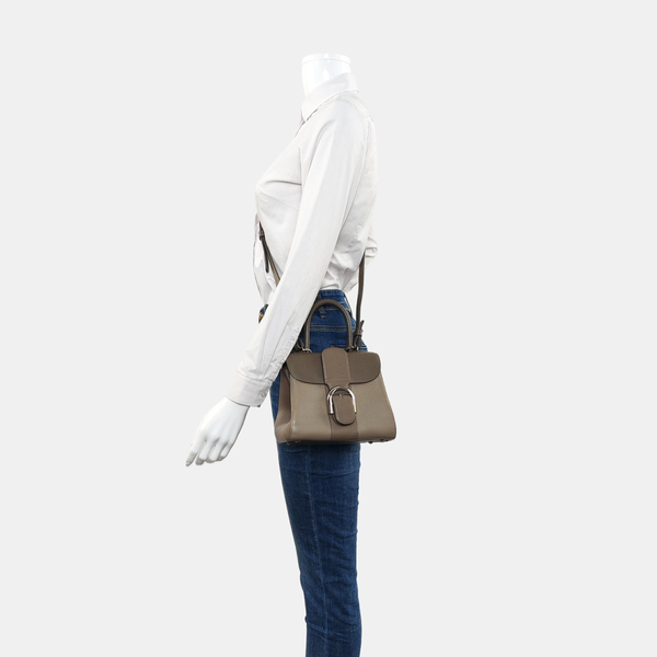 Brillant Mini Calfskin Gray