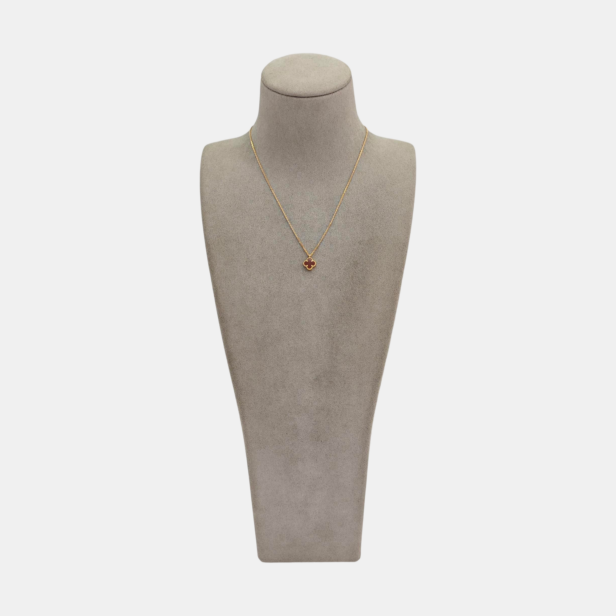 Sweet Alhambra 18k Rose Gold Necklace