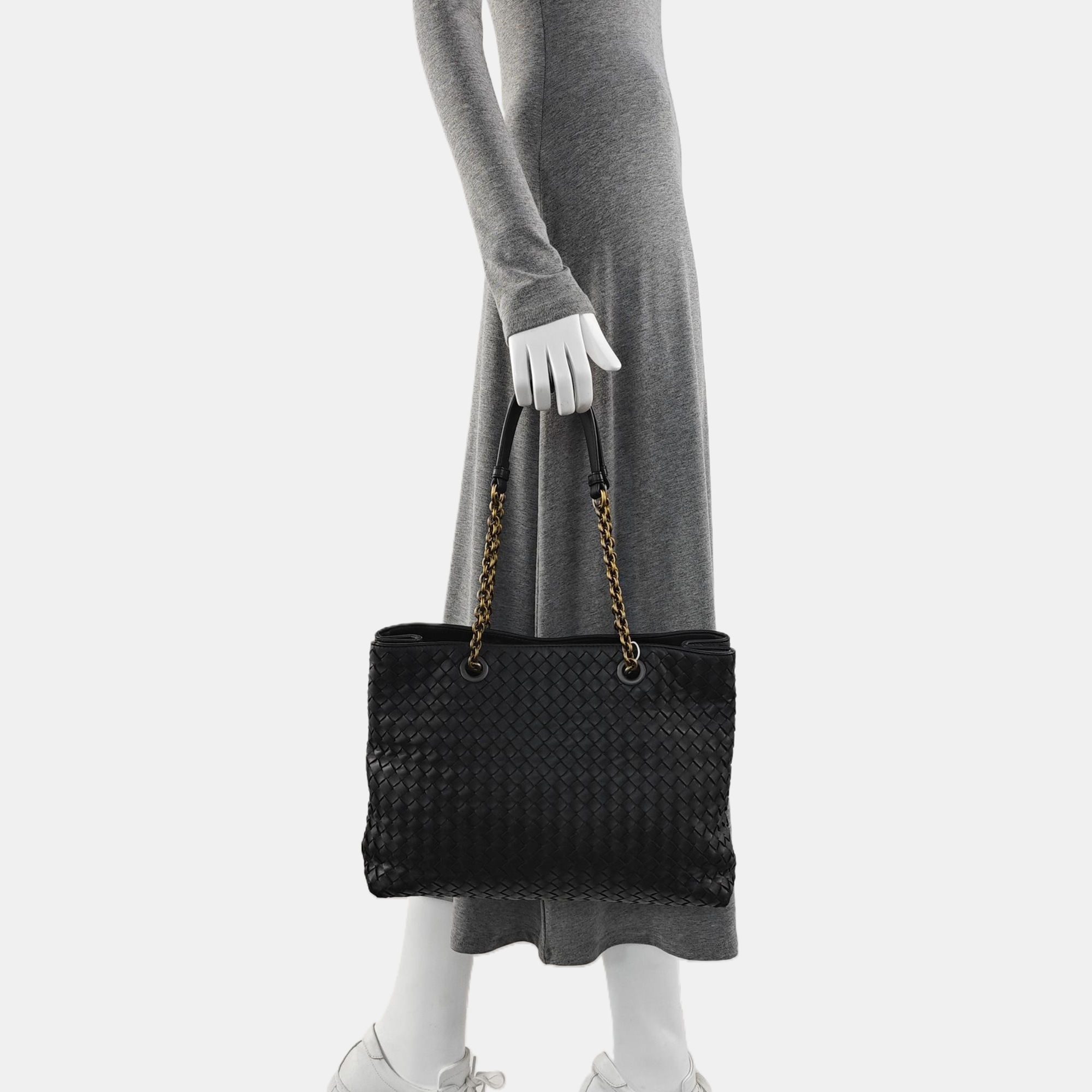 Tote Lambskin Black