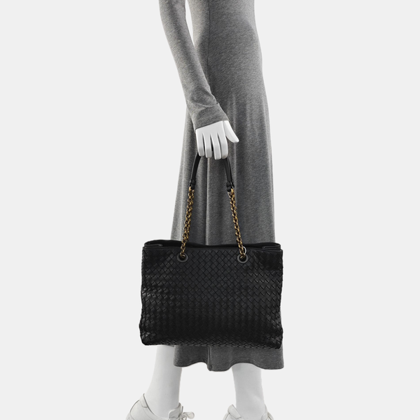 Tote Lambskin Black