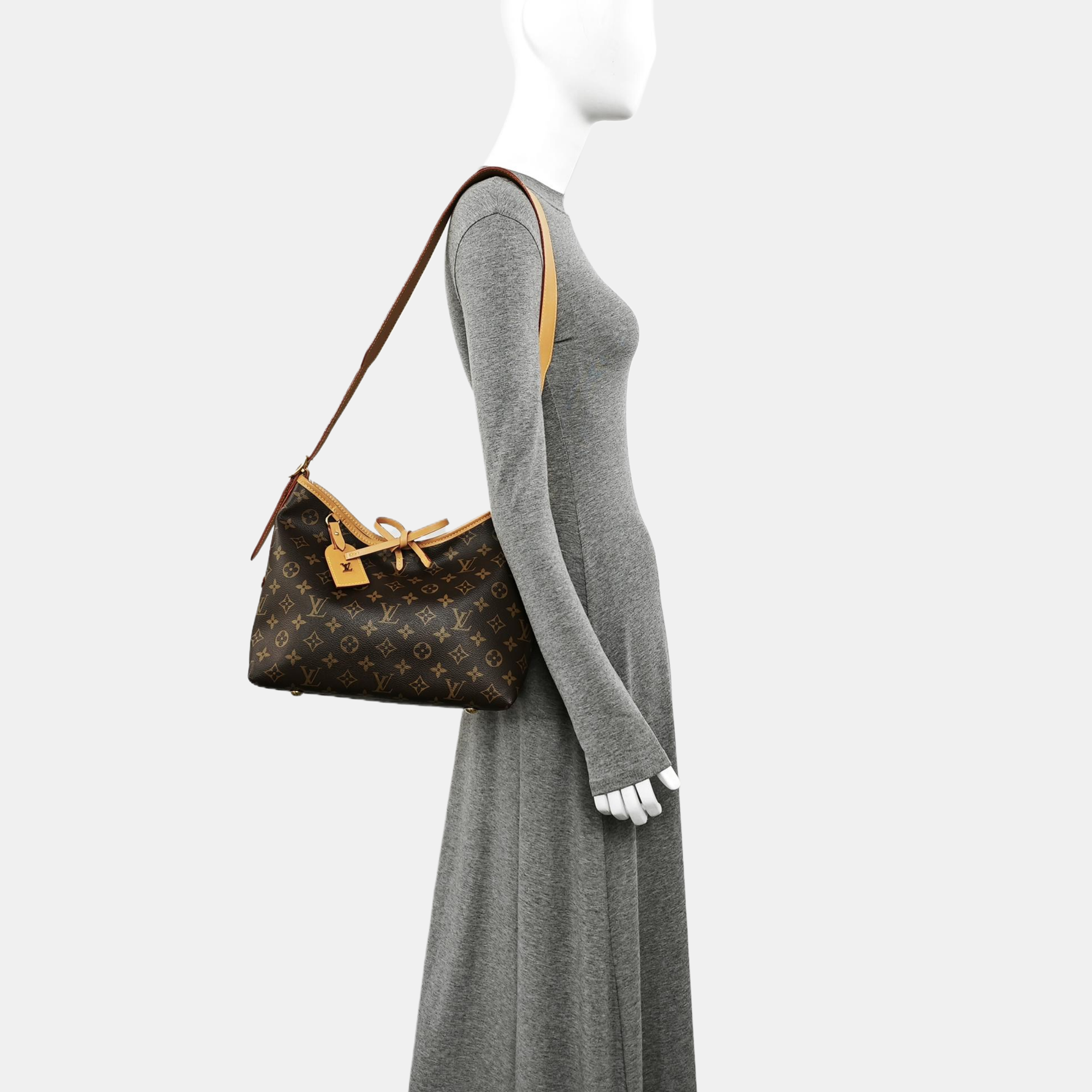 CARRYALL PM Monogram Coated Canvas Brown