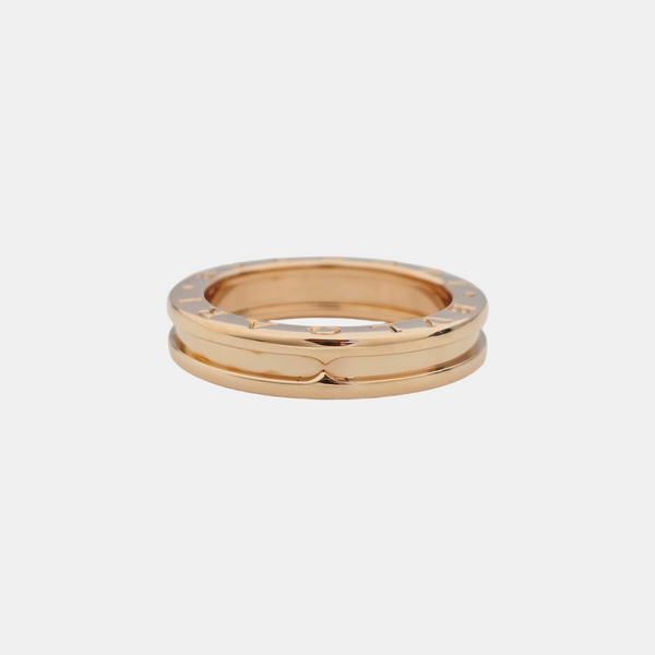 B.ZERO1 18k Rose Gold Ring EU 57