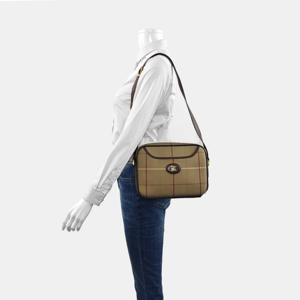Crossbody Bag Medium Canvas Green