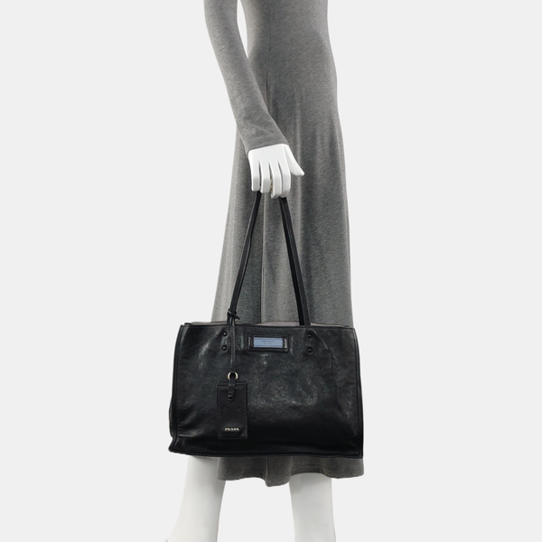 Etiquette Calfskin Black