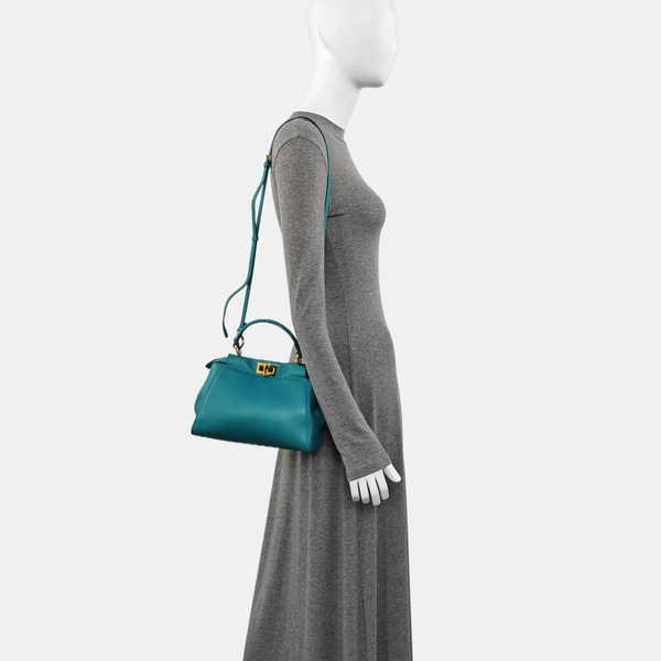 Peekaboo Mini Calfskin Green