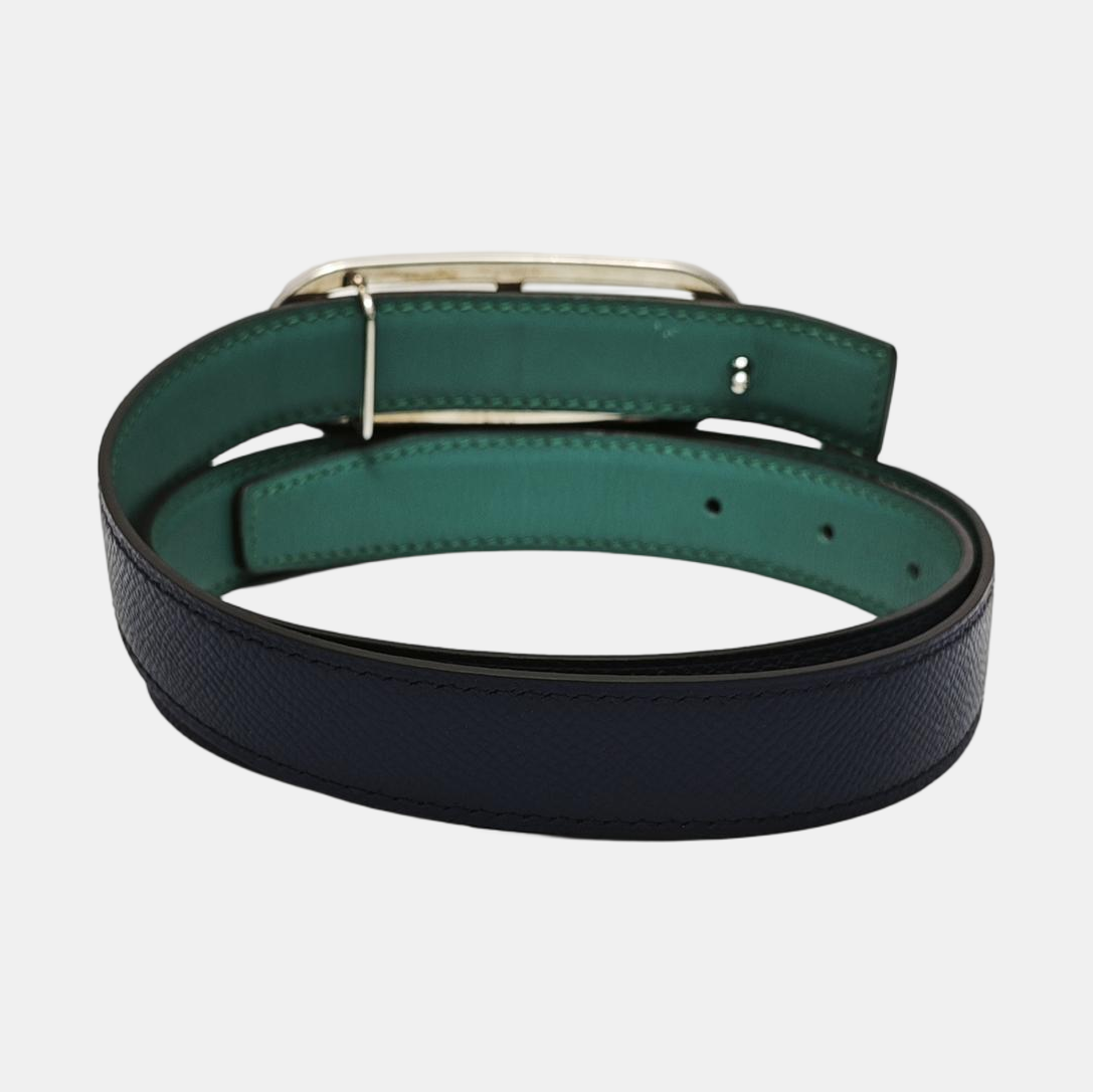 Leather Belt Blue