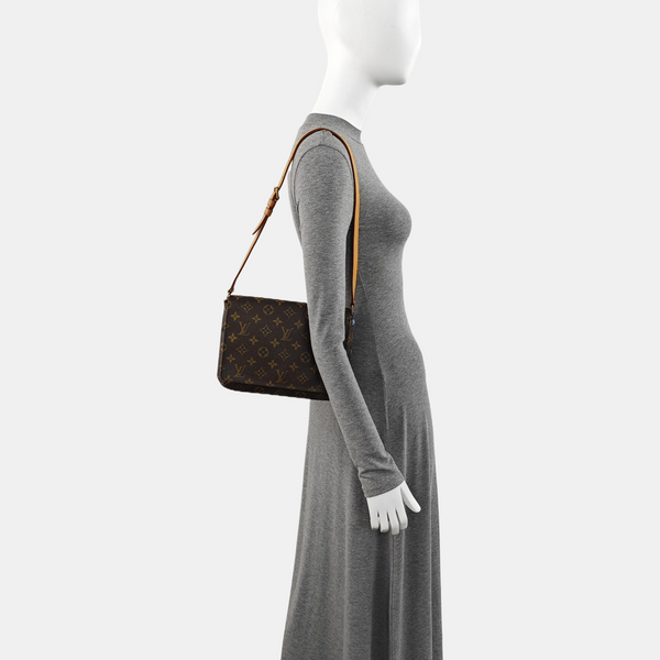 MUSETTE TANGO Monogram Coated Canvas Brown