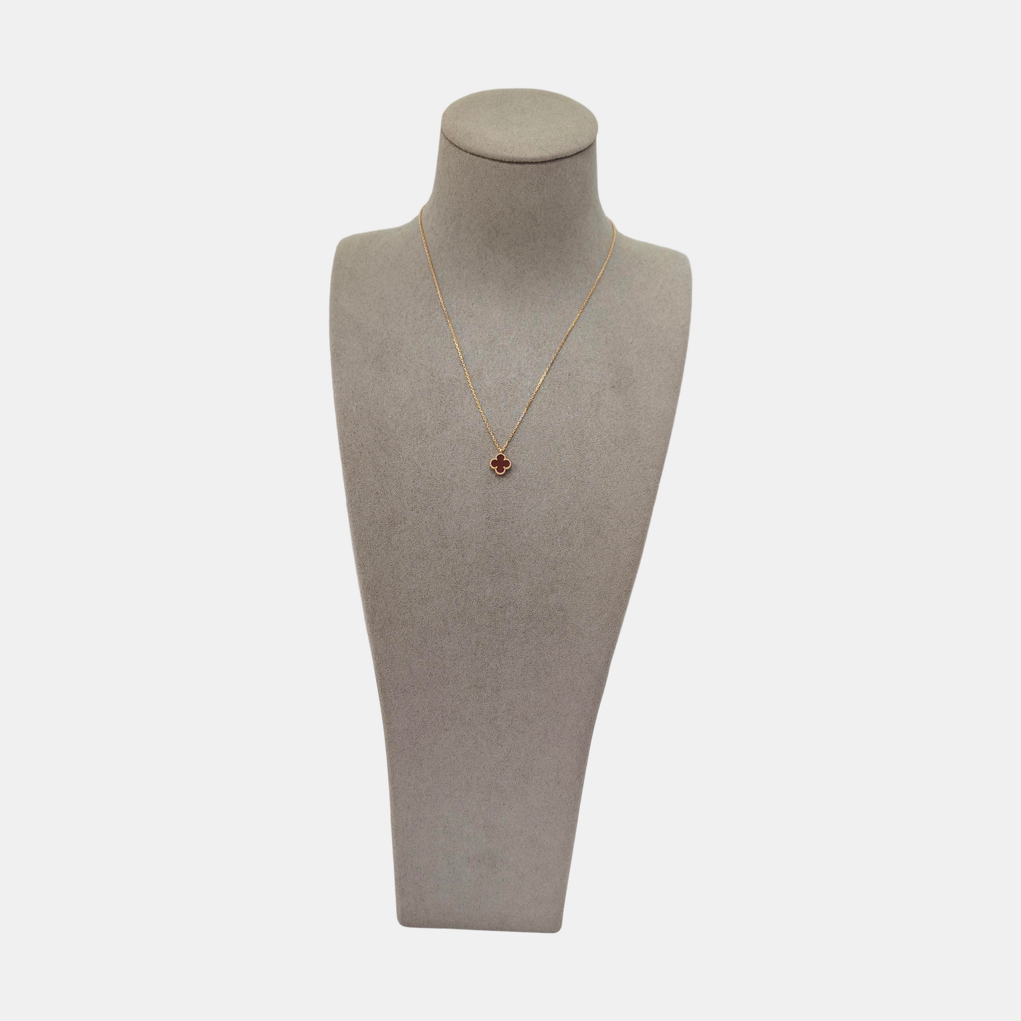 Sweet Alhambra 18k Rose Gold Necklace