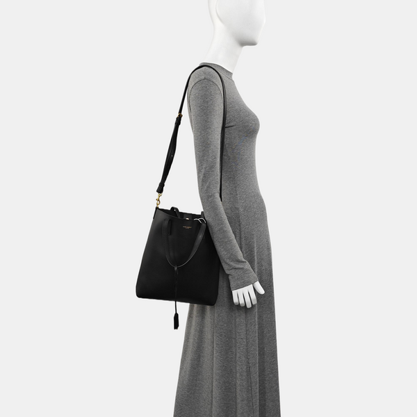 SHOPPING Calfskin Black
