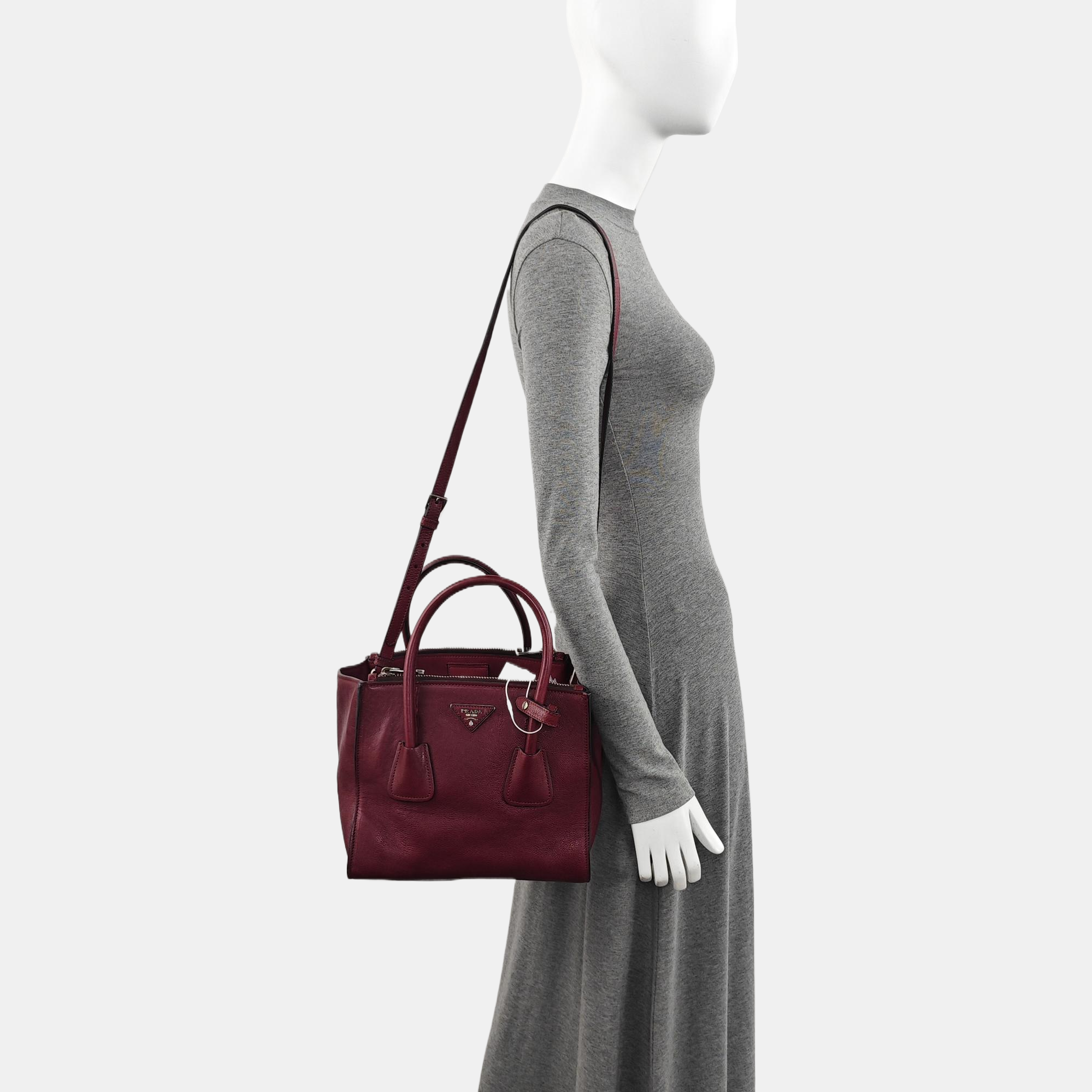 Glace Calf Calfskin Red