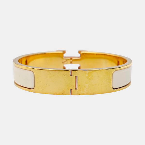 Clic H Metal Gold Bangle