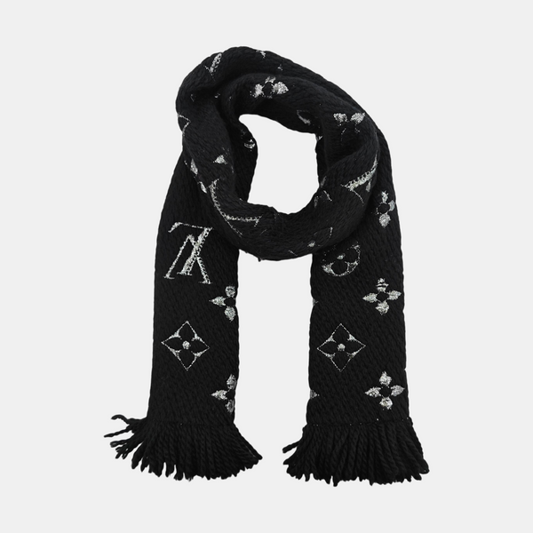 Wool Scarf Black
