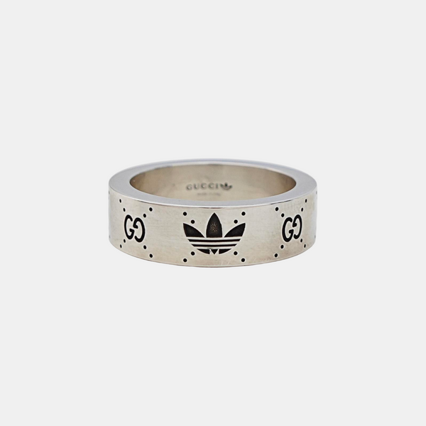 Adidas X Gucci 925 Sterling Silver Ring HK 13