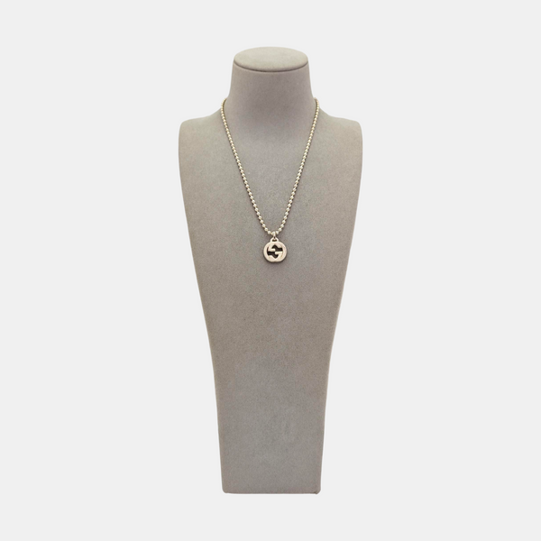 Interlocking G 925 Sterling Silver Necklace