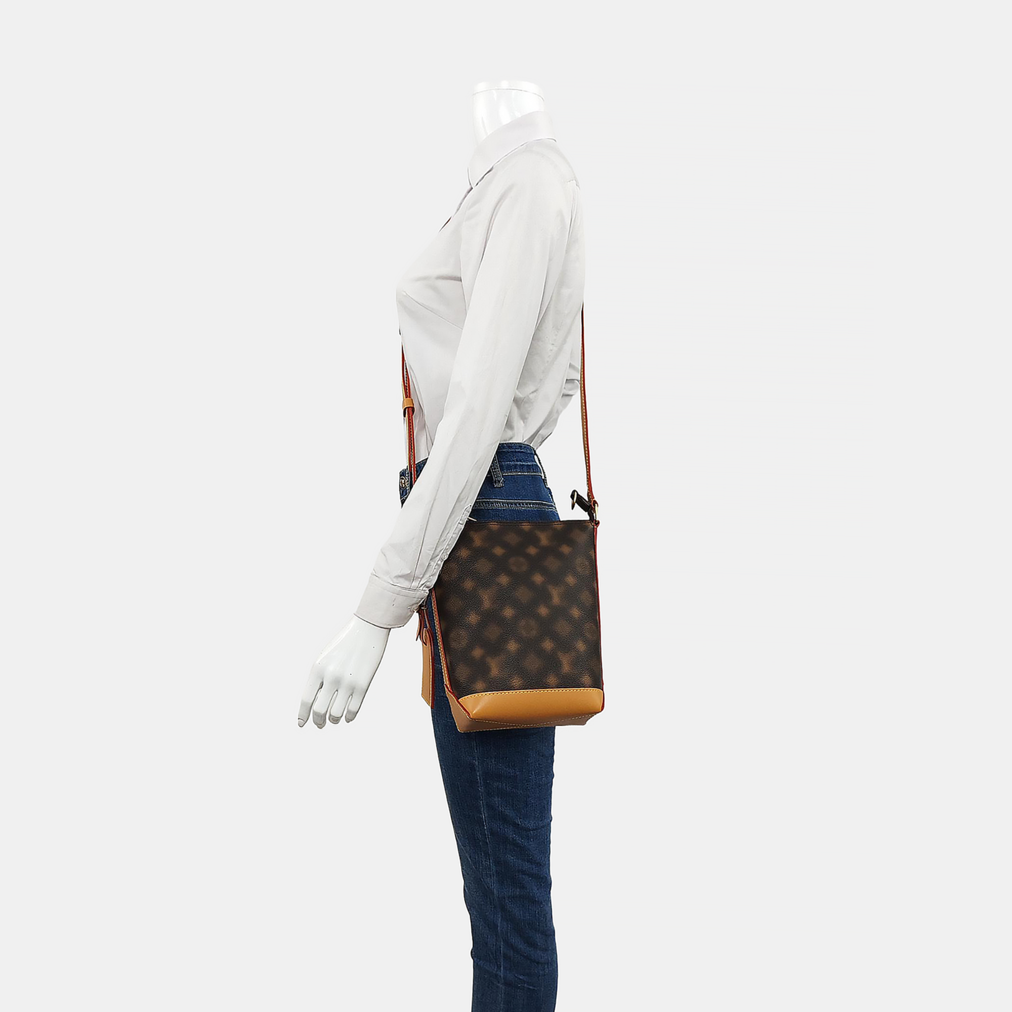 CRUISER Monogram Coated Canvas Brown