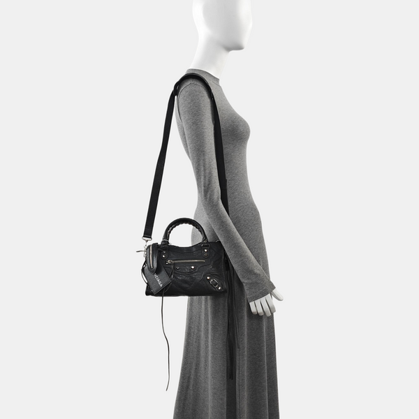 Classic City Mini Lambskin Gray