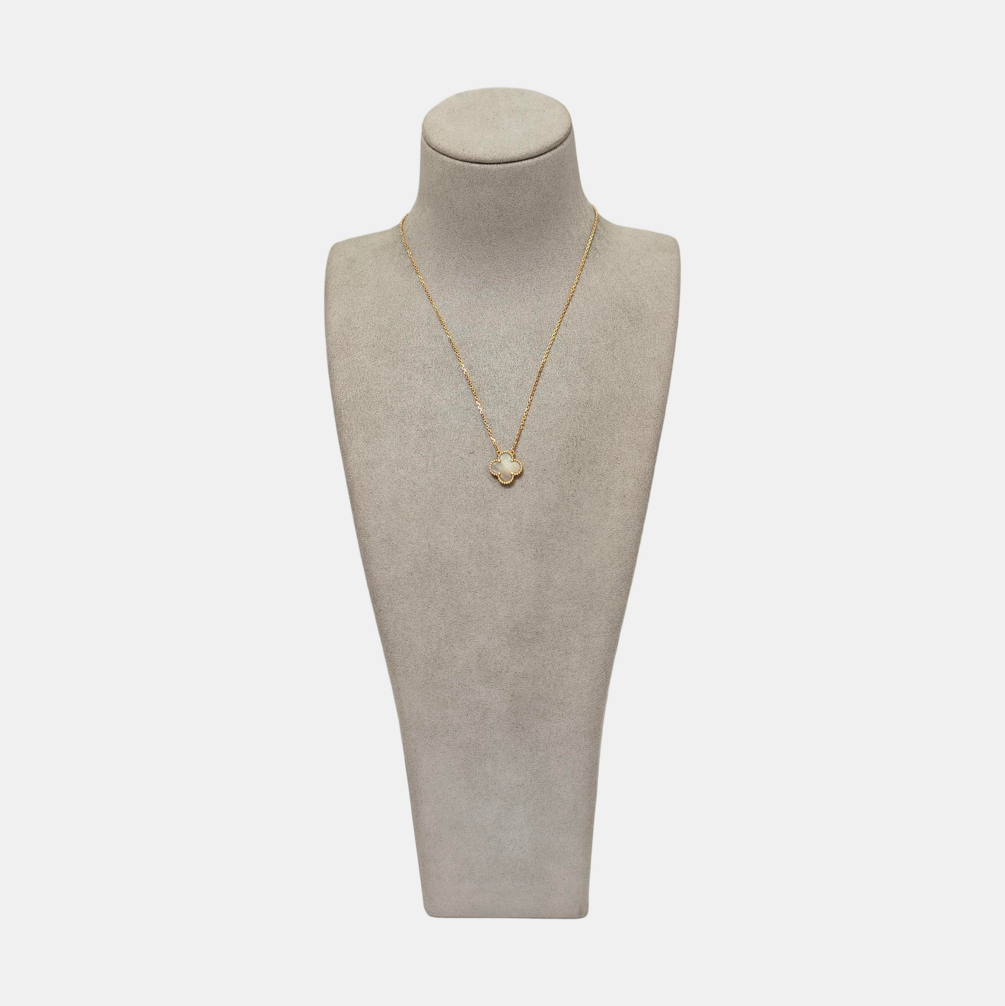 Vintage Alhambra 18k Rose Gold Necklace