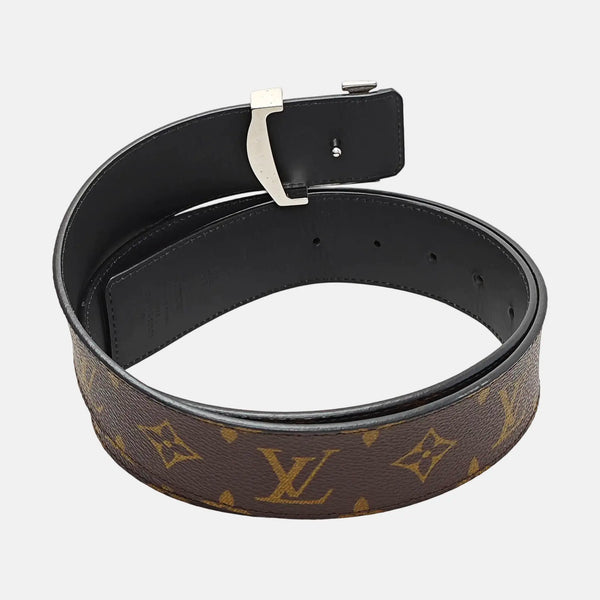 Coated Canvas Belt Brown