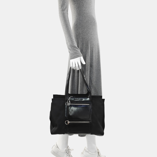 Satchel Calfskin Black