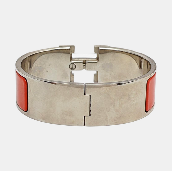 Clic Clac H Metal Orange Bangle