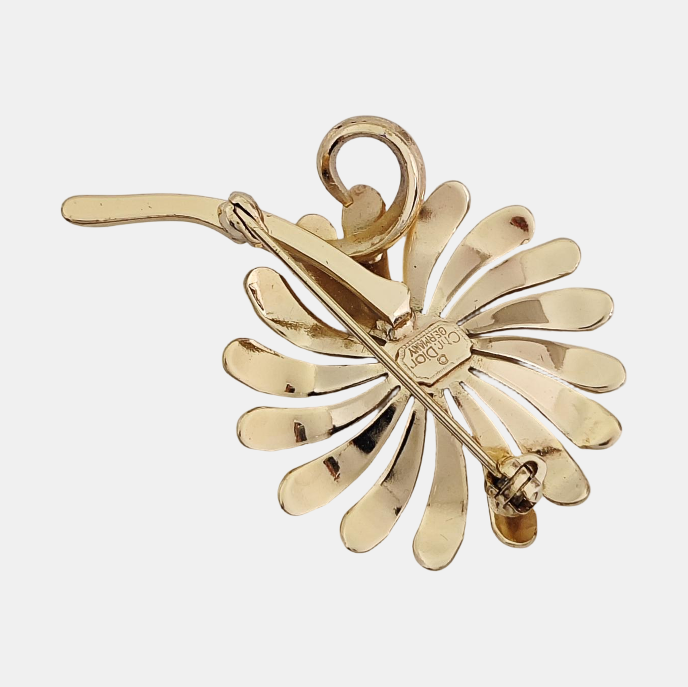 Metal Rose Gold Brooch