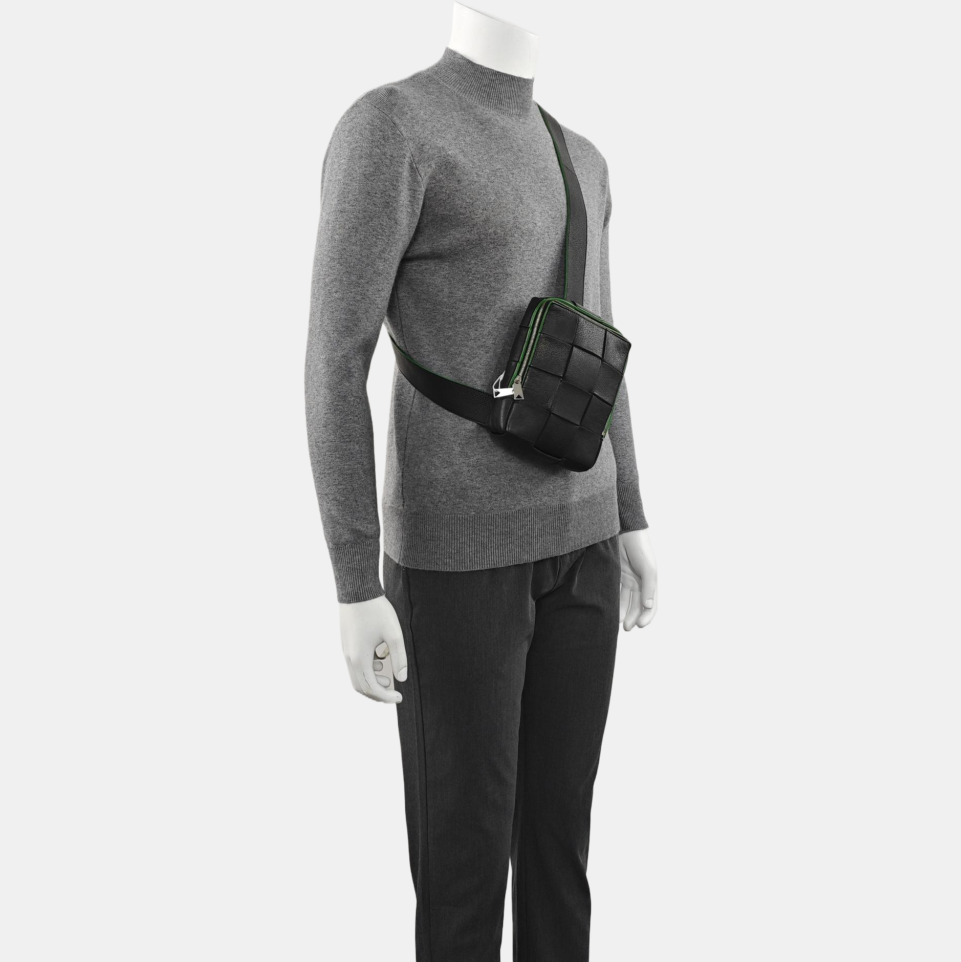 Cassette Mini Calfskin Black