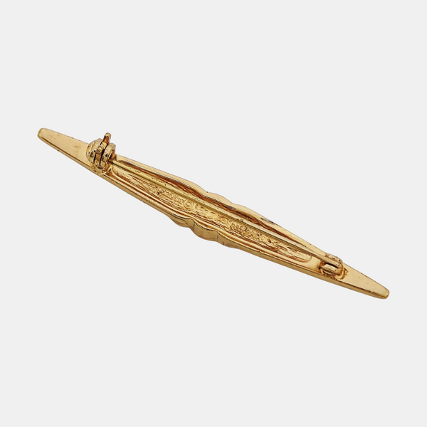Metal Gold Brooch