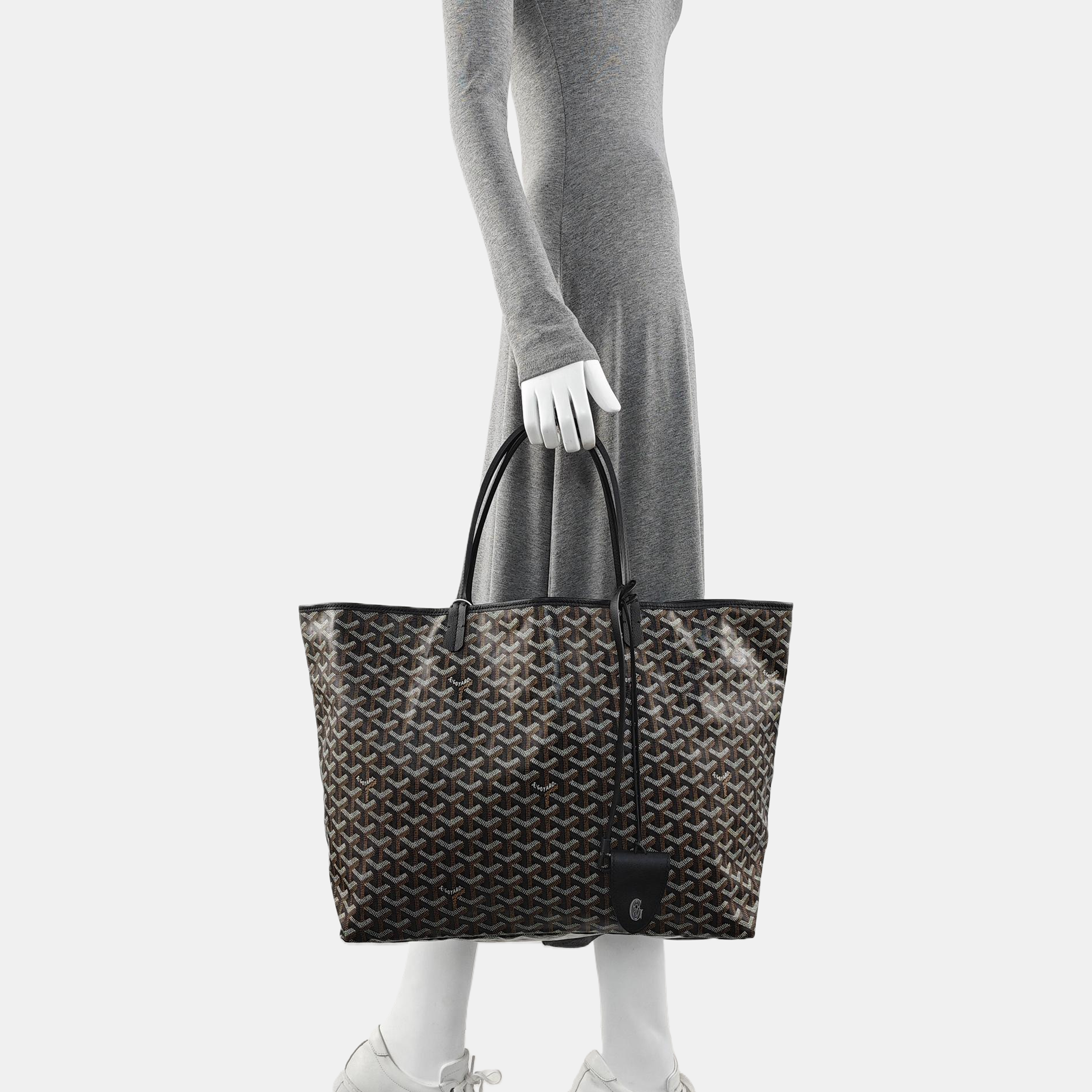 Saint Louis GM Coated Canvas Black