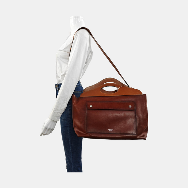 Pocket Medium Calfskin Brown