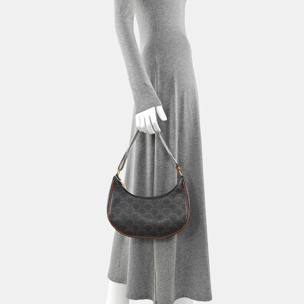 AVA Small Coated Canvas Brown