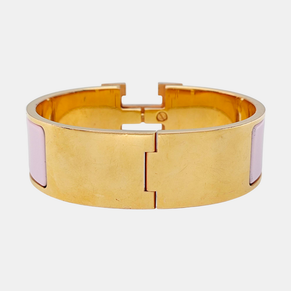 Clic Clac H Metal Gold Bangle