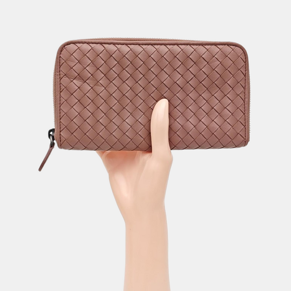 Calfskin Wallet Beige
