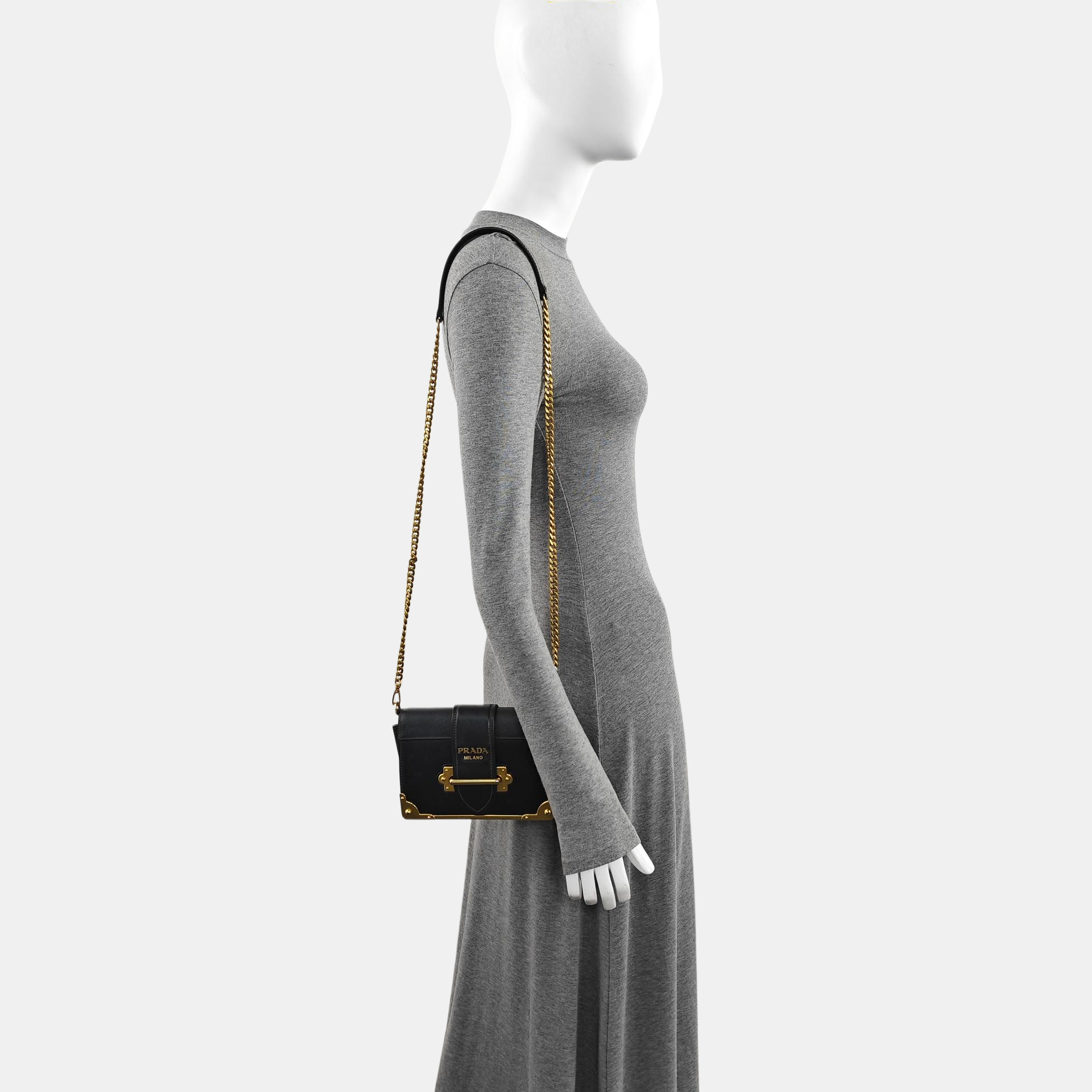 Cahier Saffiano Calfskin Black