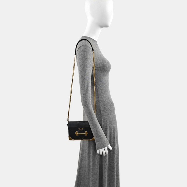 Cahier Saffiano Calfskin Black