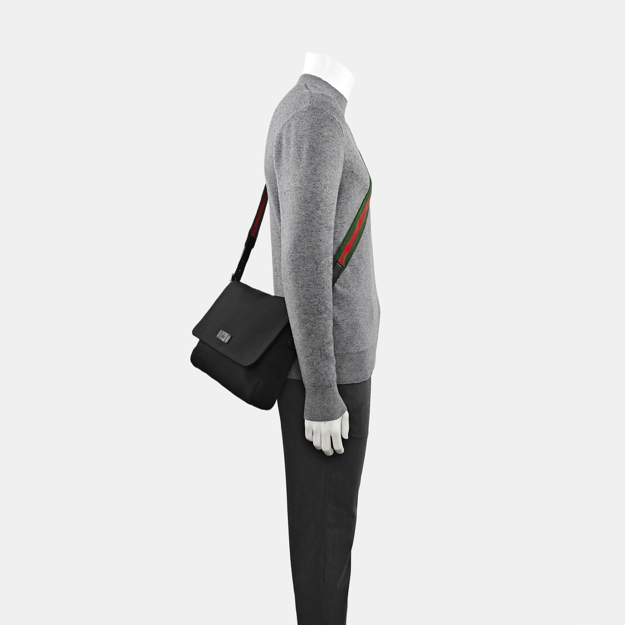 Messenger Fabric Black