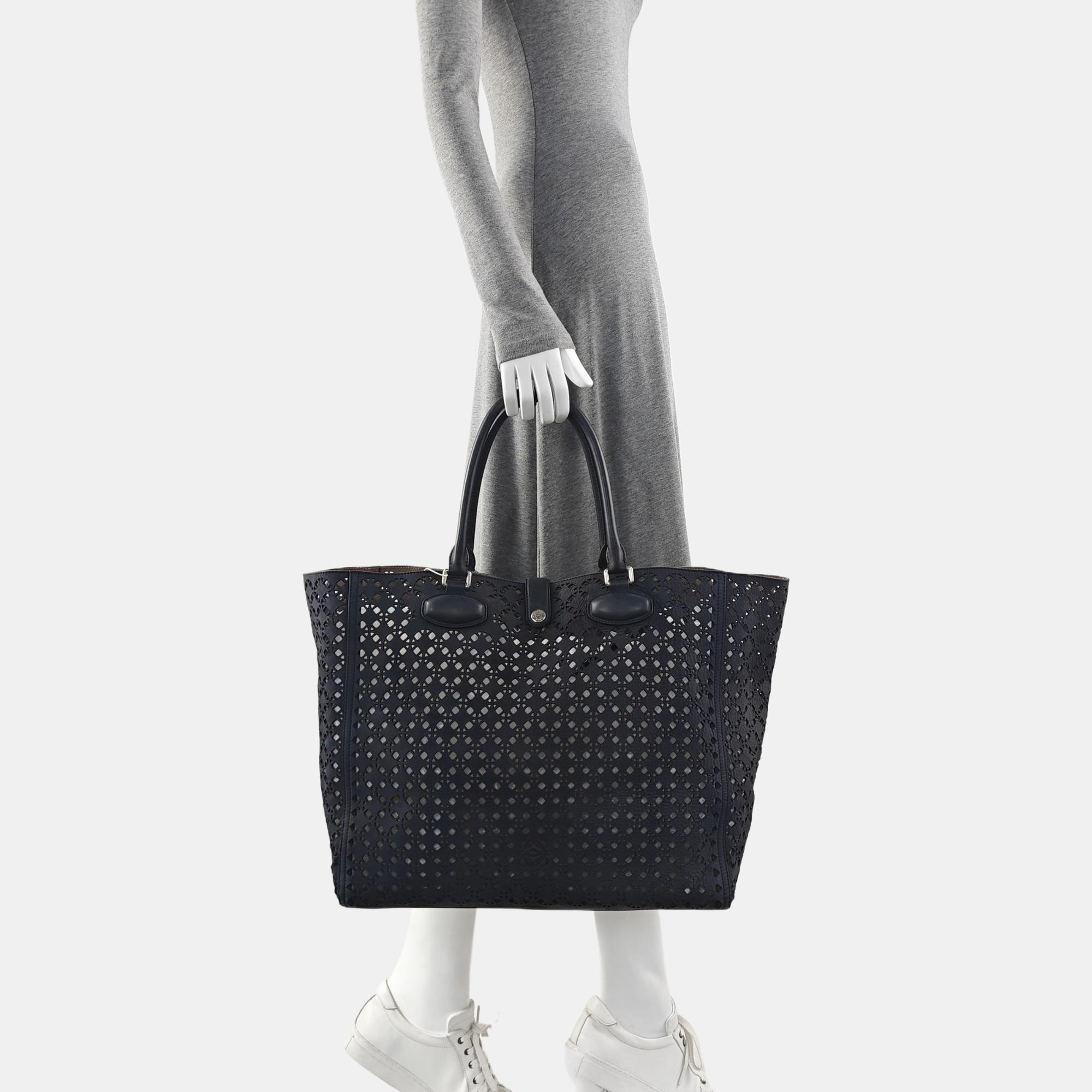 Calfskin Tote Bag Black