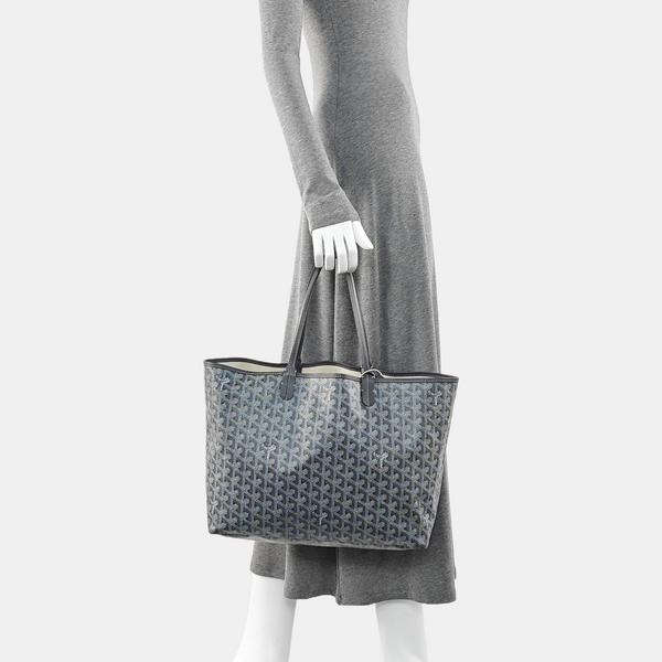 Saint Louis PM Coated Canvas Gray