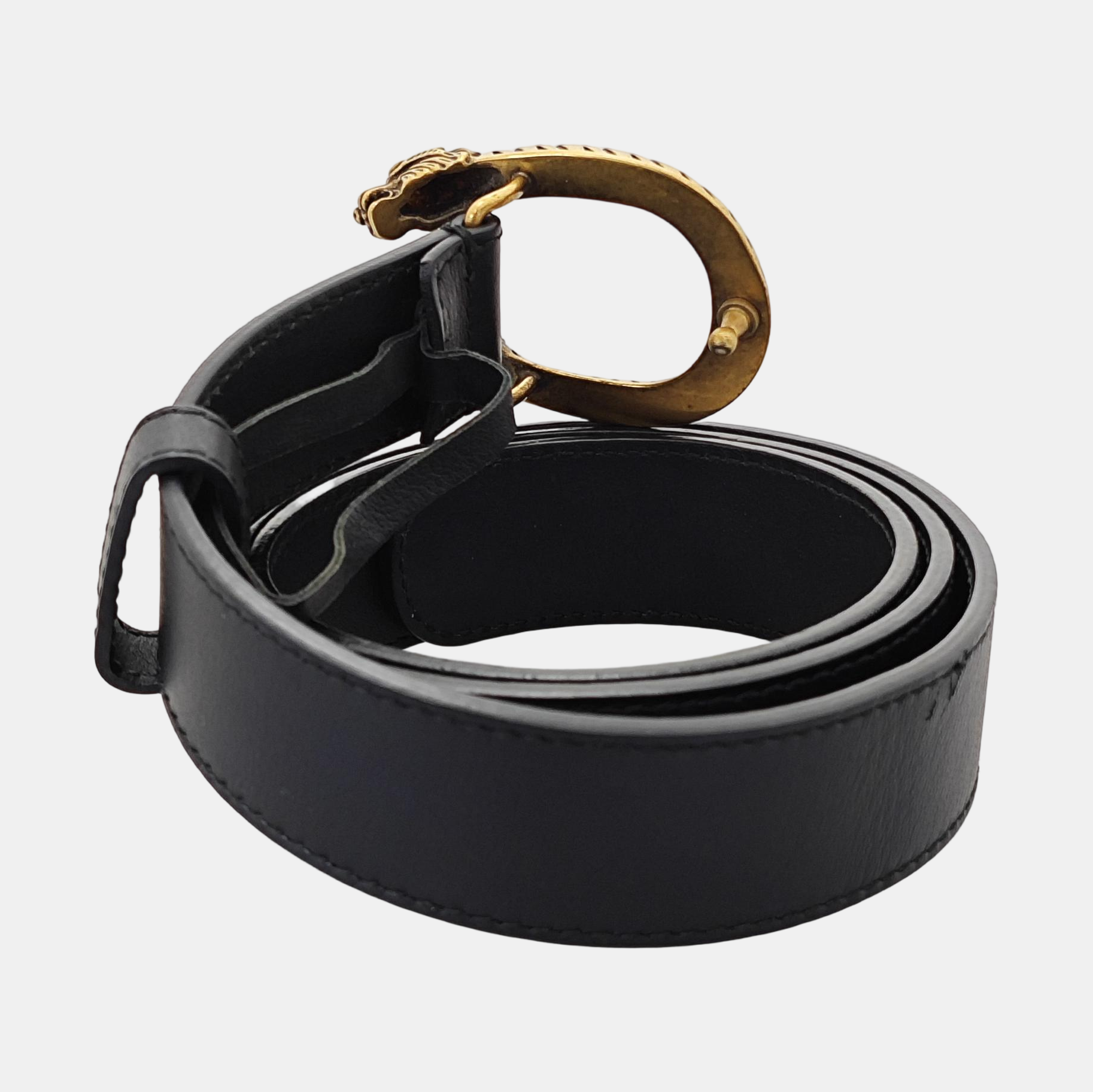 Leather Belt Black