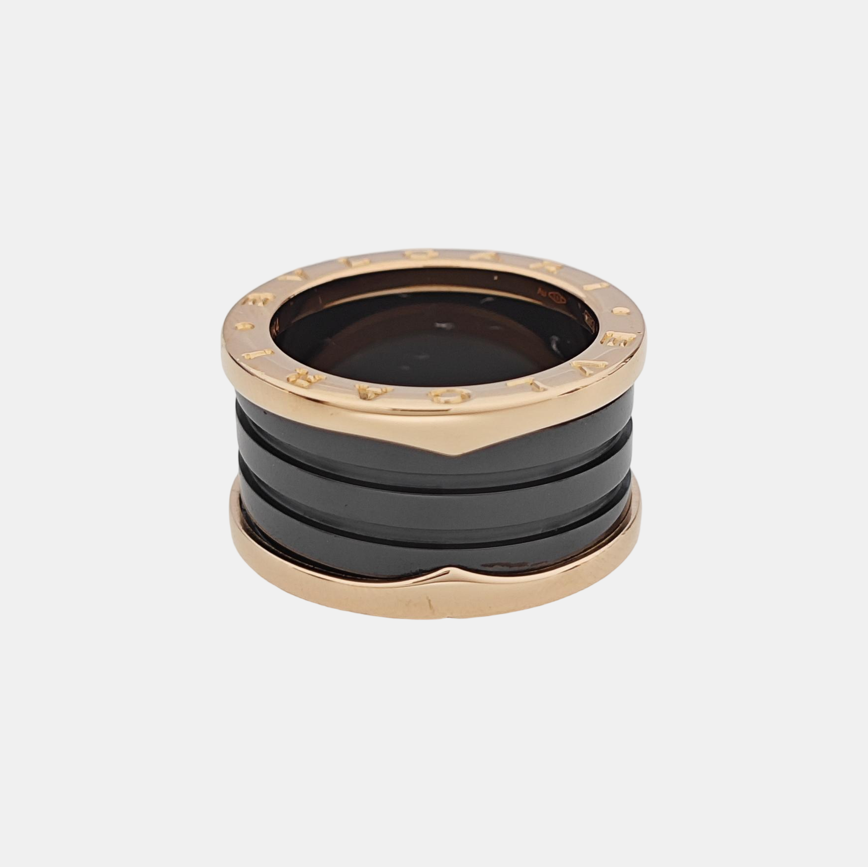 B.ZERO1 18k Rose Gold Ring EU 55