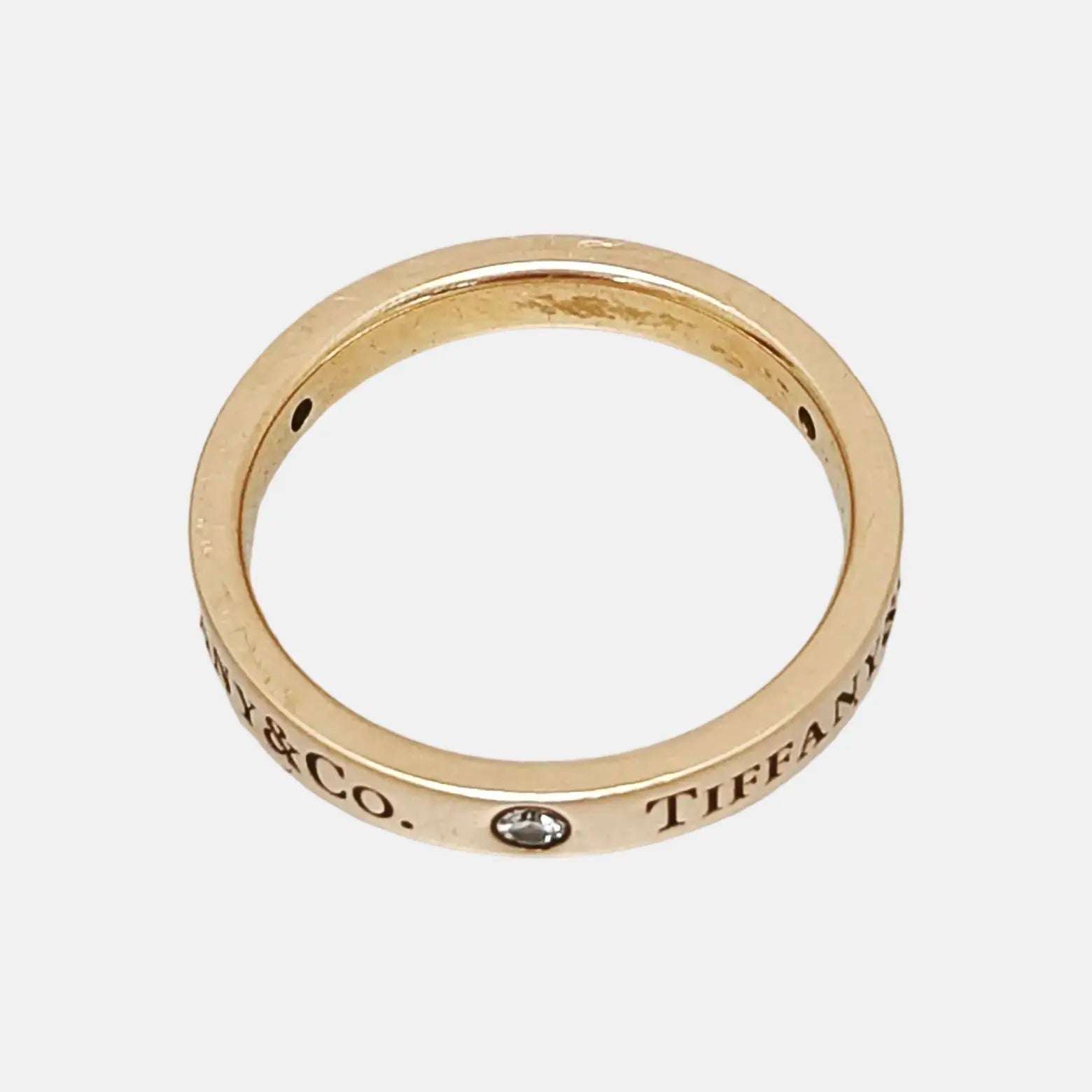 Tiffany &amp; Co. 18k Rose Gold Ring EU 51
