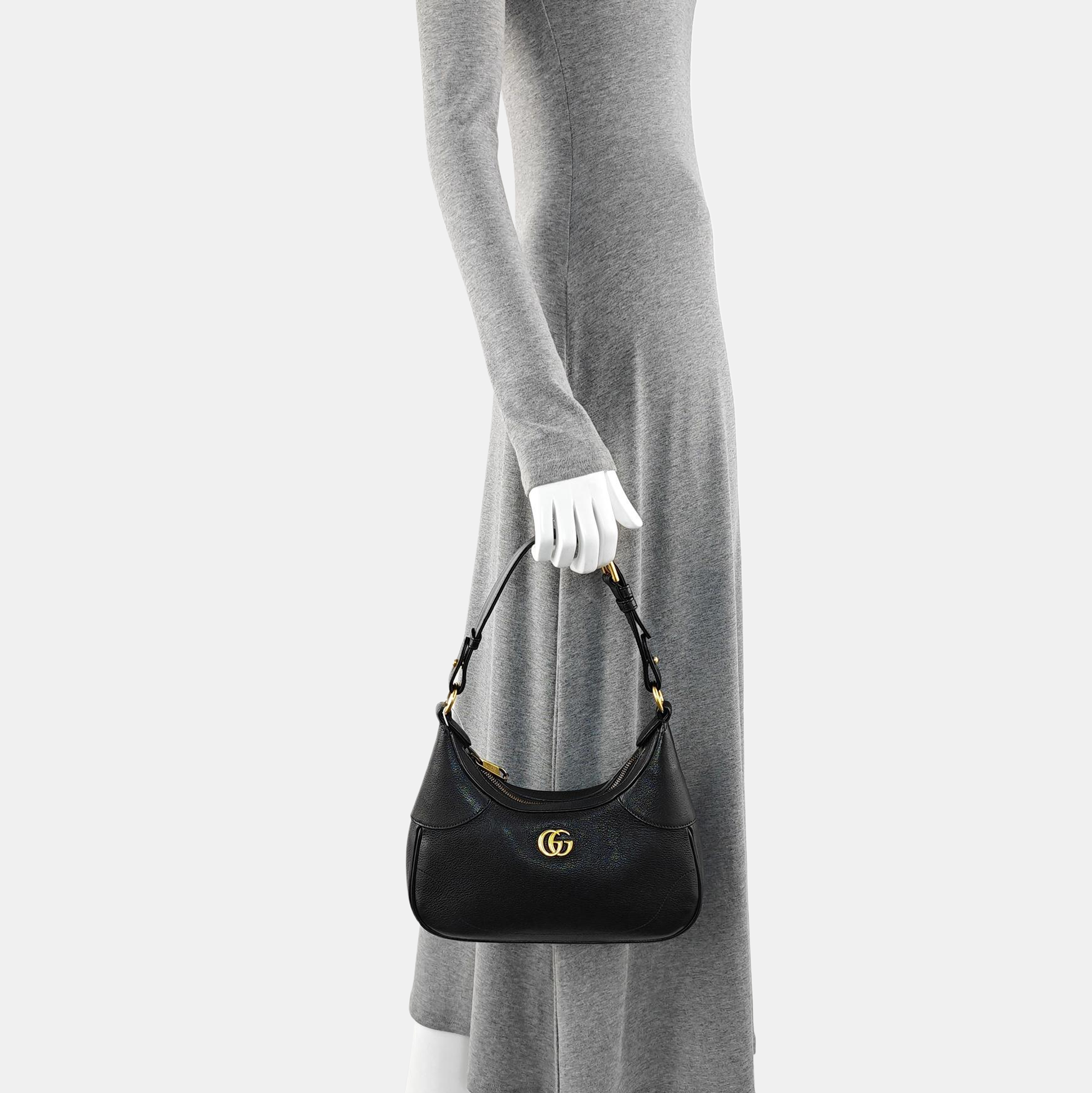 Aphrodite Small Calfskin Black