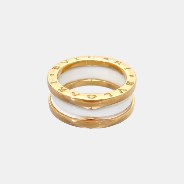 B.ZERO1 18k Rose Gold Ring EU 52