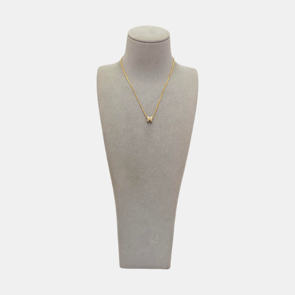 Pop H Metal Rose Gold Necklace