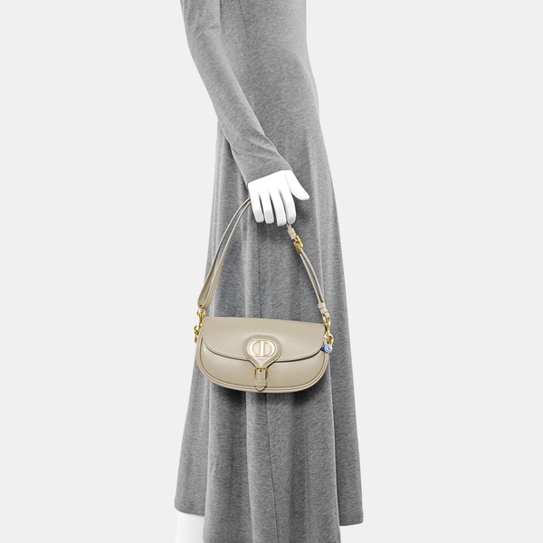 Bobby Medium Calfskin Beige