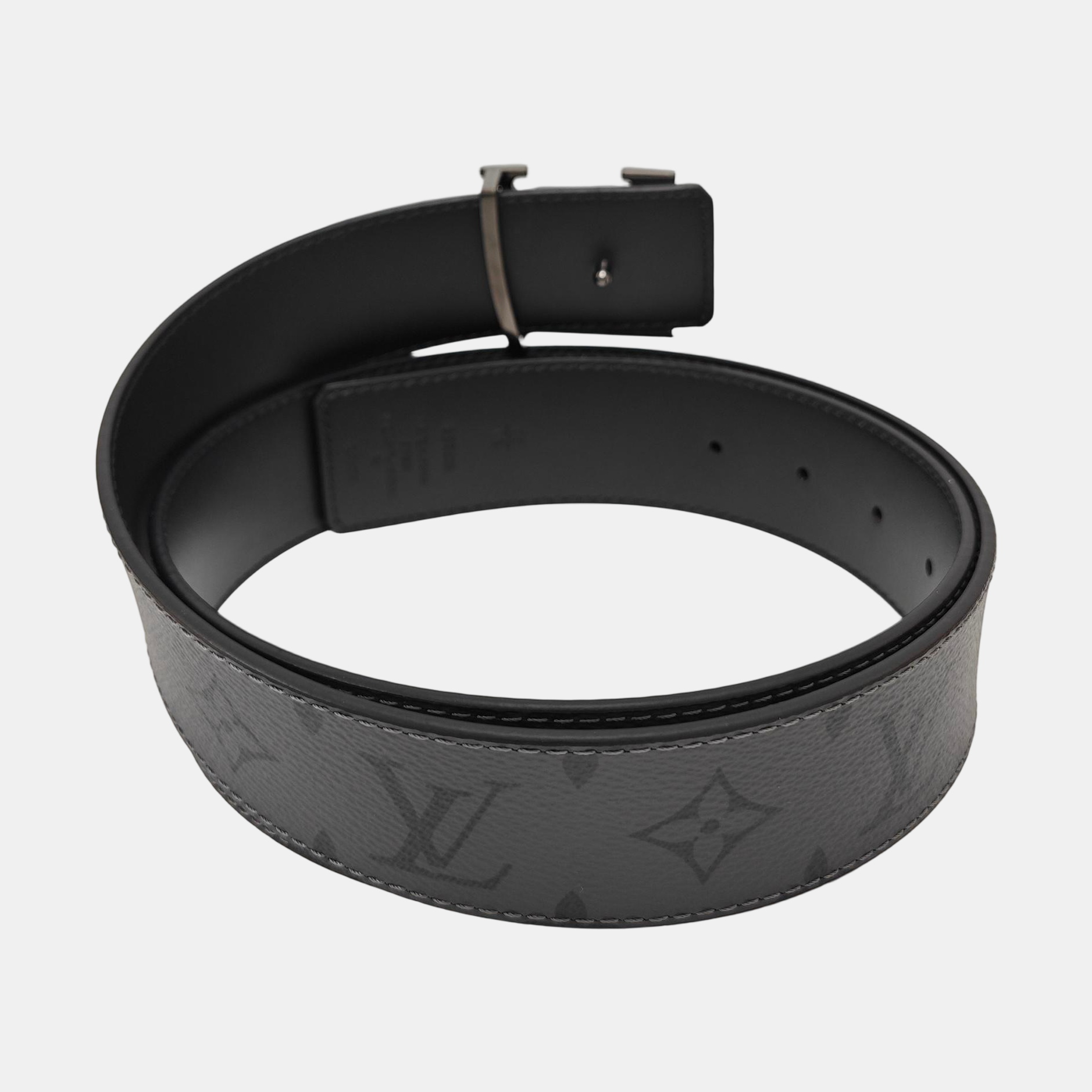 Coated Canvas Belt Gray